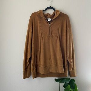 NWT Aerie Offline Summer Lights Terry Brown Textured Set